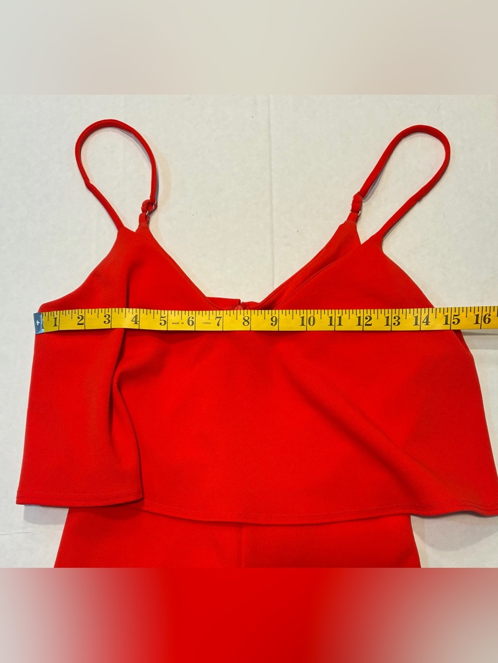 Lulus Size Small Make It a Date Coral Red Sleeveless Wide-Leg Jumpsuit - Picture 9 of 16